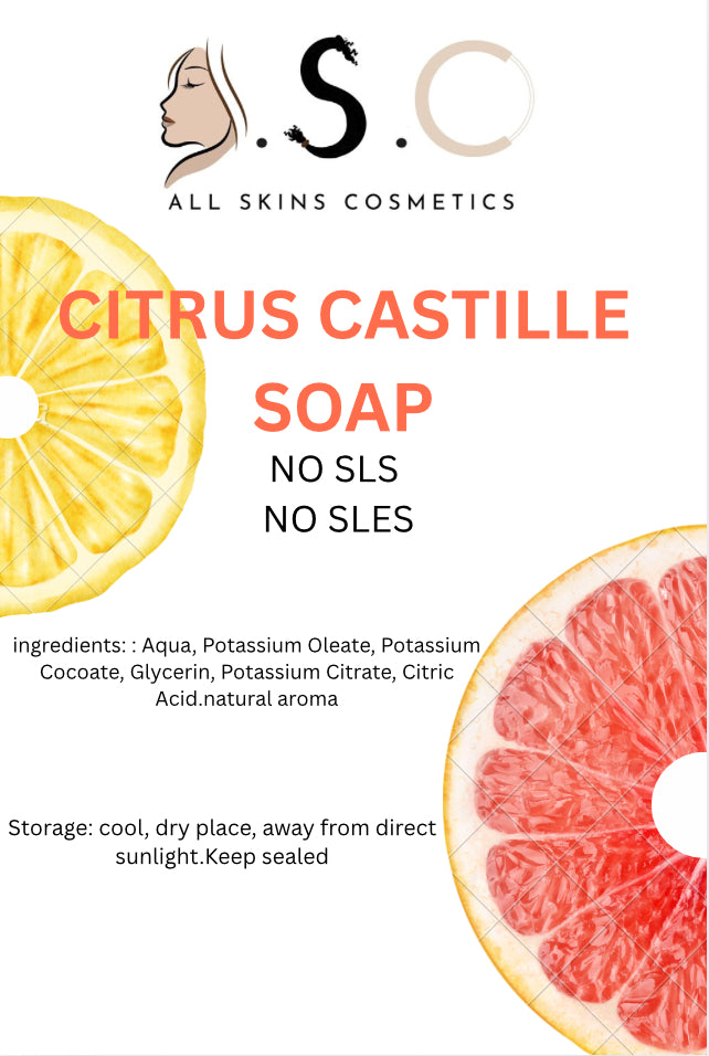 Citrus Castile Soap